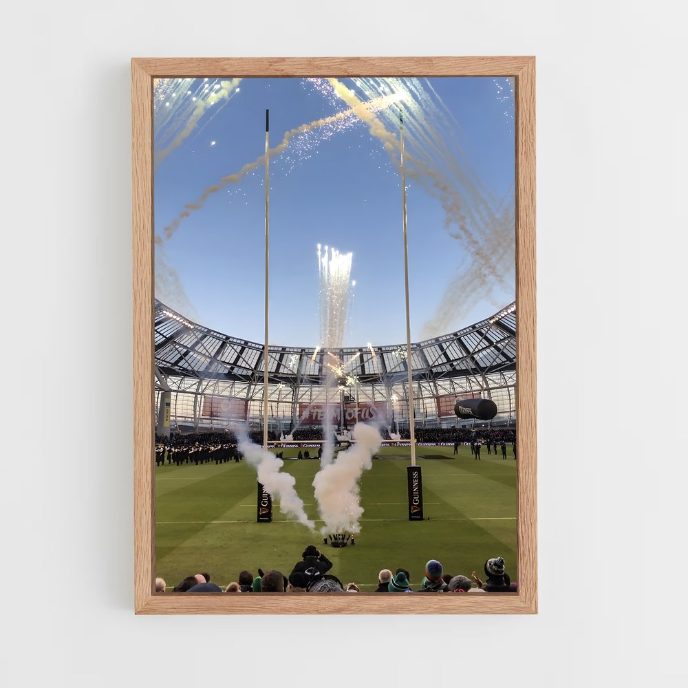 Poster Éclat de Victoire – affiche Rugby (vue 4)